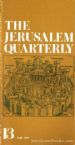The Jerusalem Quarterly ; Number Thirteen, Fall 1979